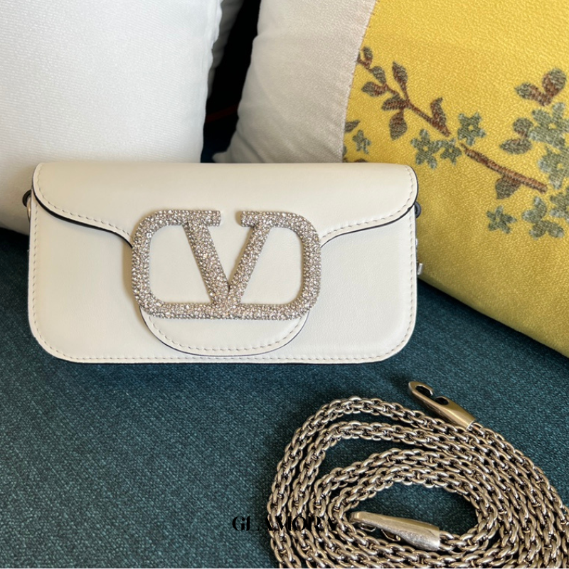 Bolsa "VLogo" Valentino Garavani Branca