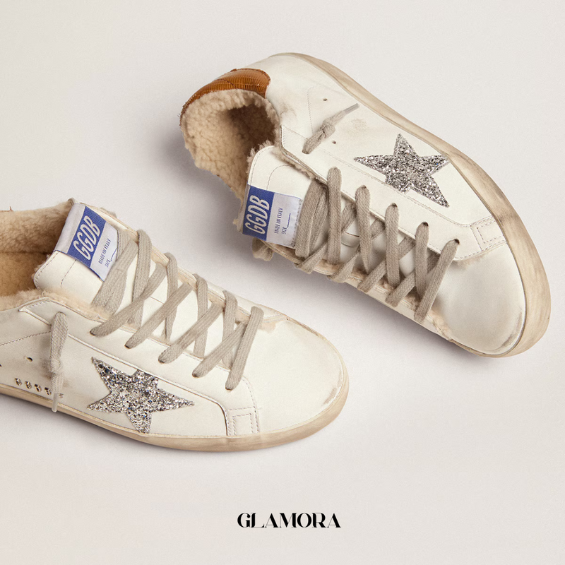 Tênis Super-Star Golden Goose Shearling